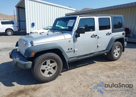 2008 Jeep Wrangler Unlimited X из США, поврежденный, VIN 1J4GA39168L592999